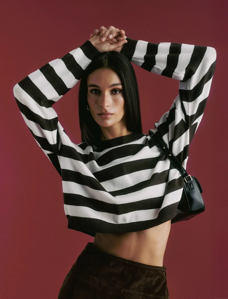 PULLOVER CROP - Var 4