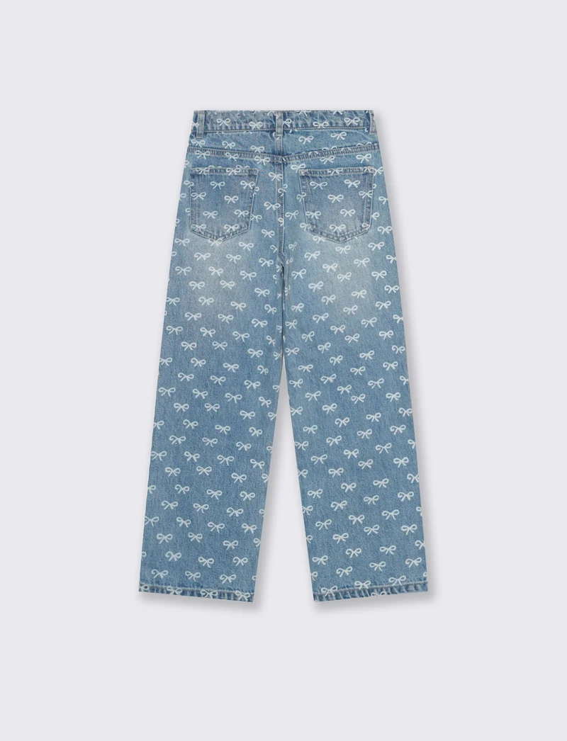 Jeans gamba larga - Denim