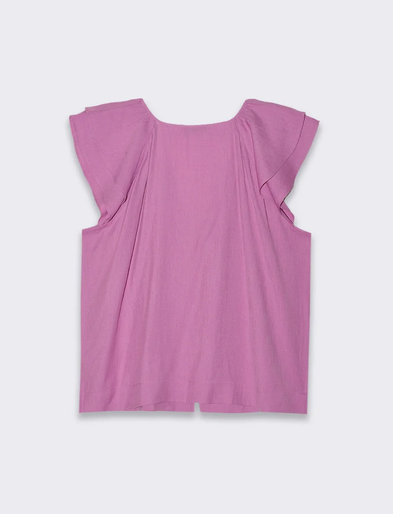 Camicia con volant da donna - BEGONIA