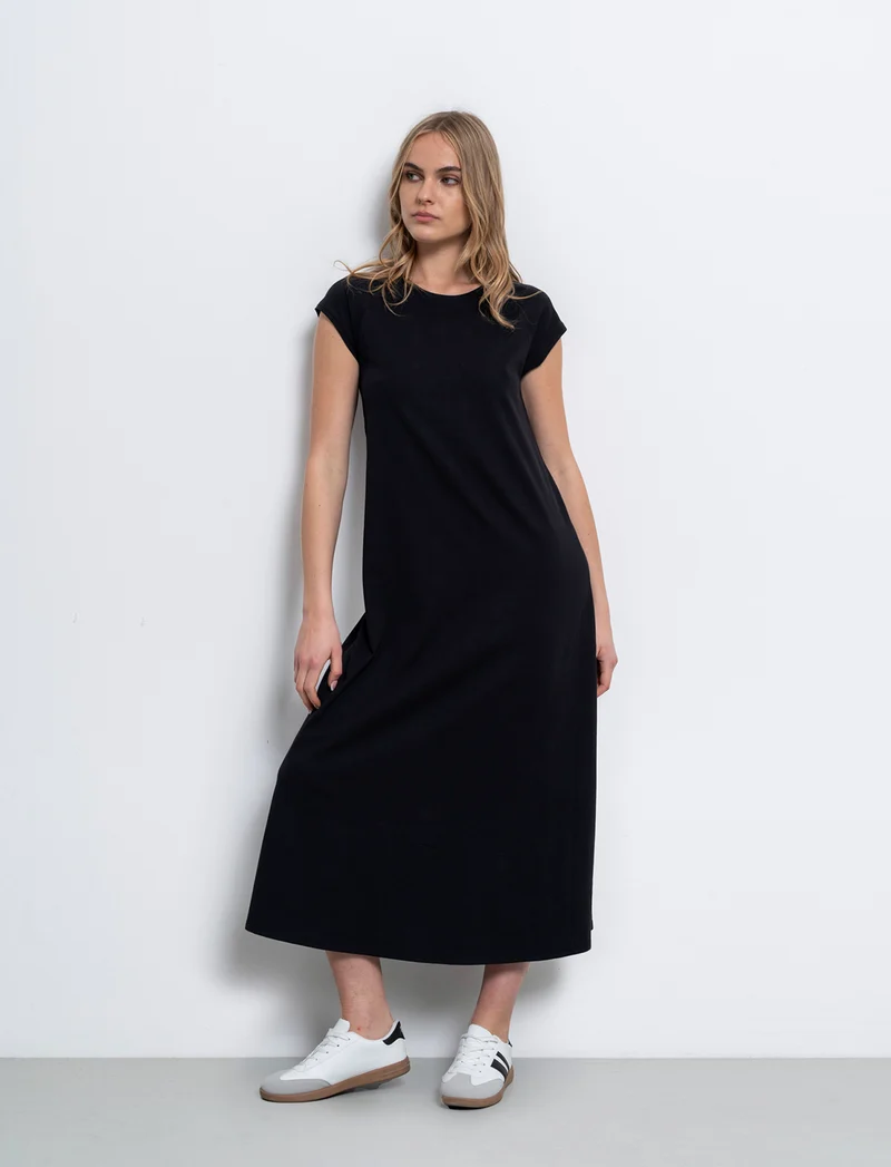 Vestito lungo da donna - Nero