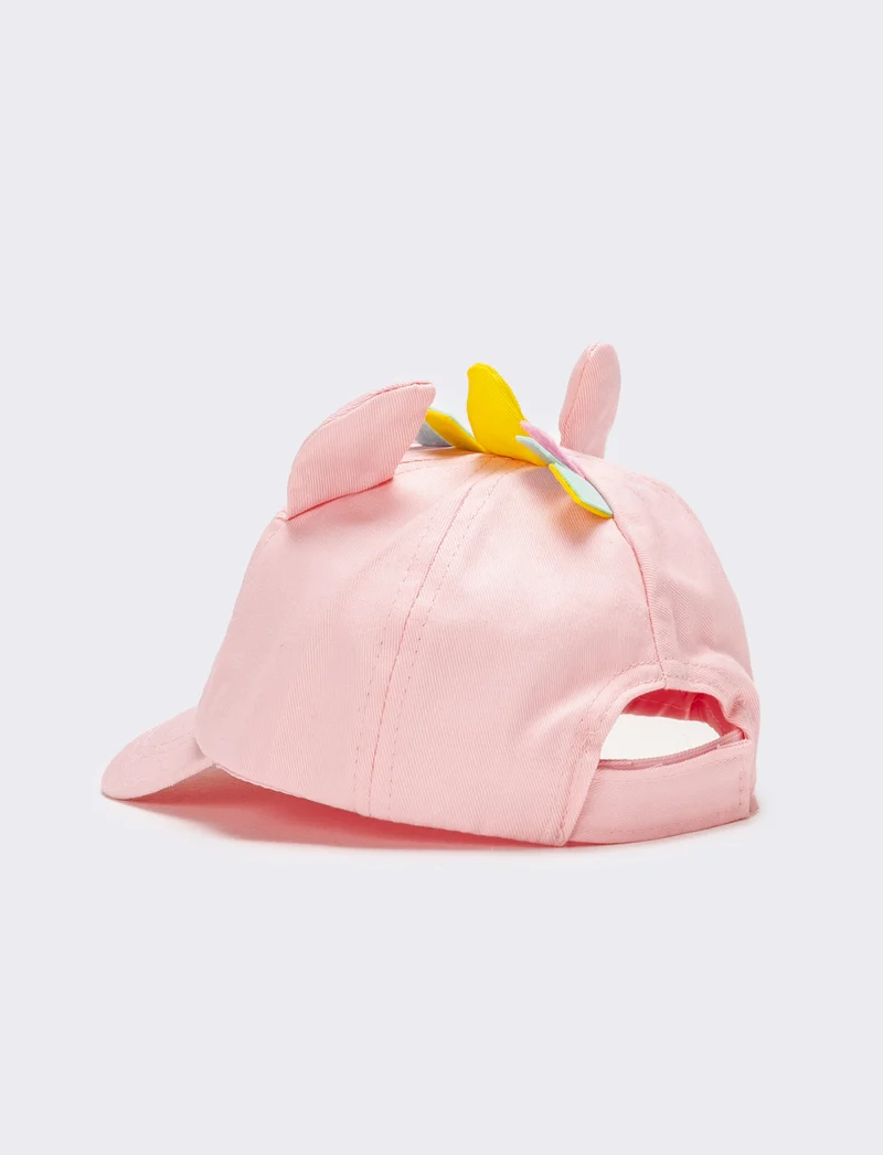 Cappello neonata baseball unicorno - Rosa