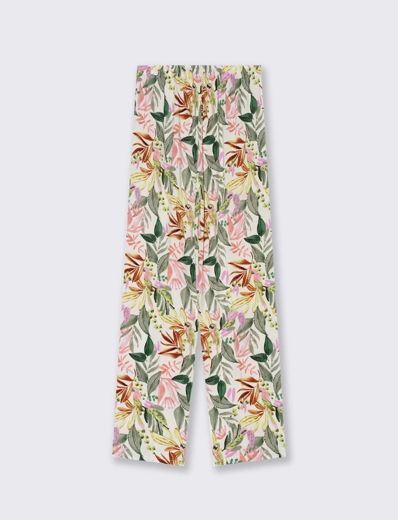Pantalone stampato da donna - var 1