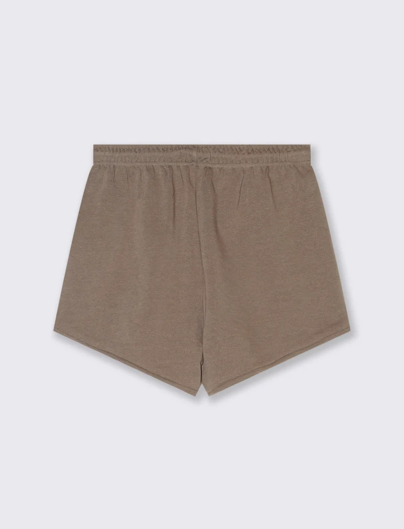 Short con coulisse da donna - Verde salvia