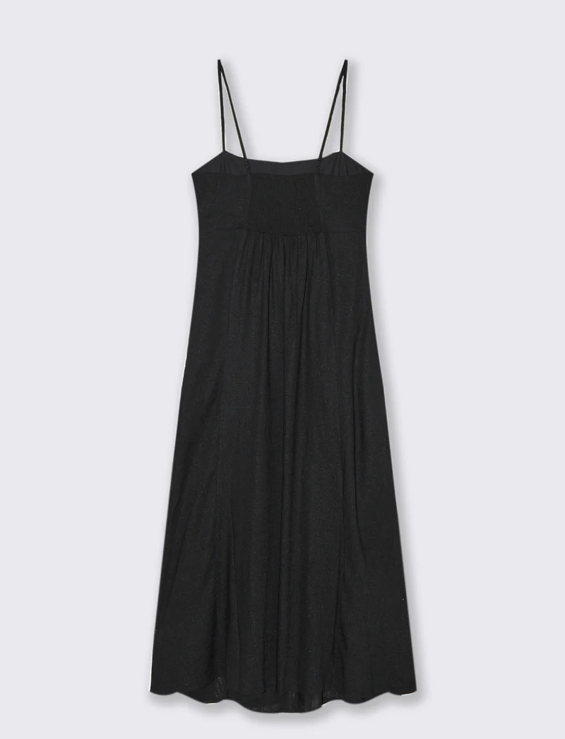 Abito svasato da donna - Nero