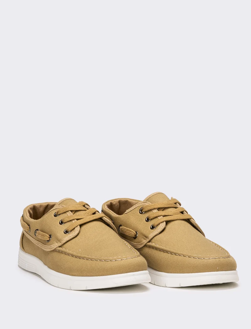 Scarpa allacciata da uomo - Cammello