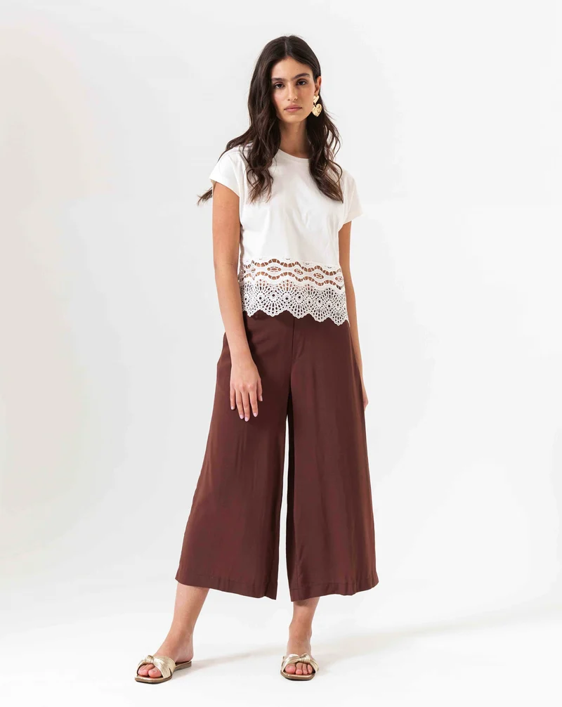 Pantalone coulotte da donna - Caffe'