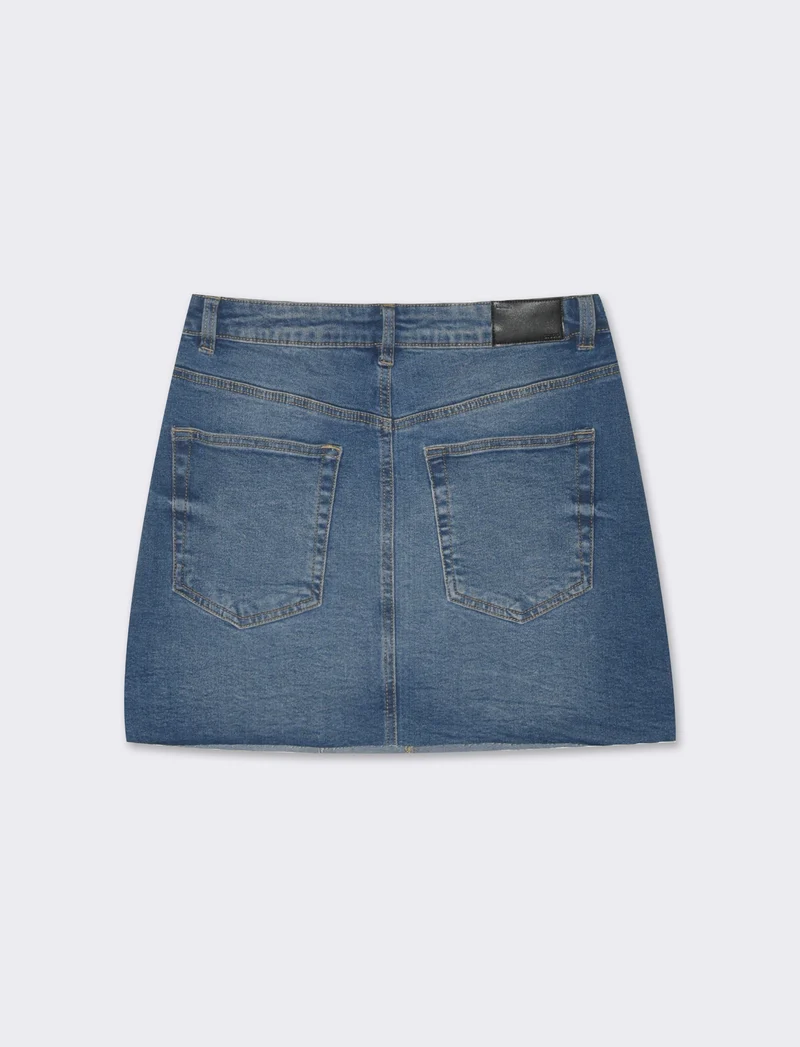 Gonna corta in denim da donna - Denim