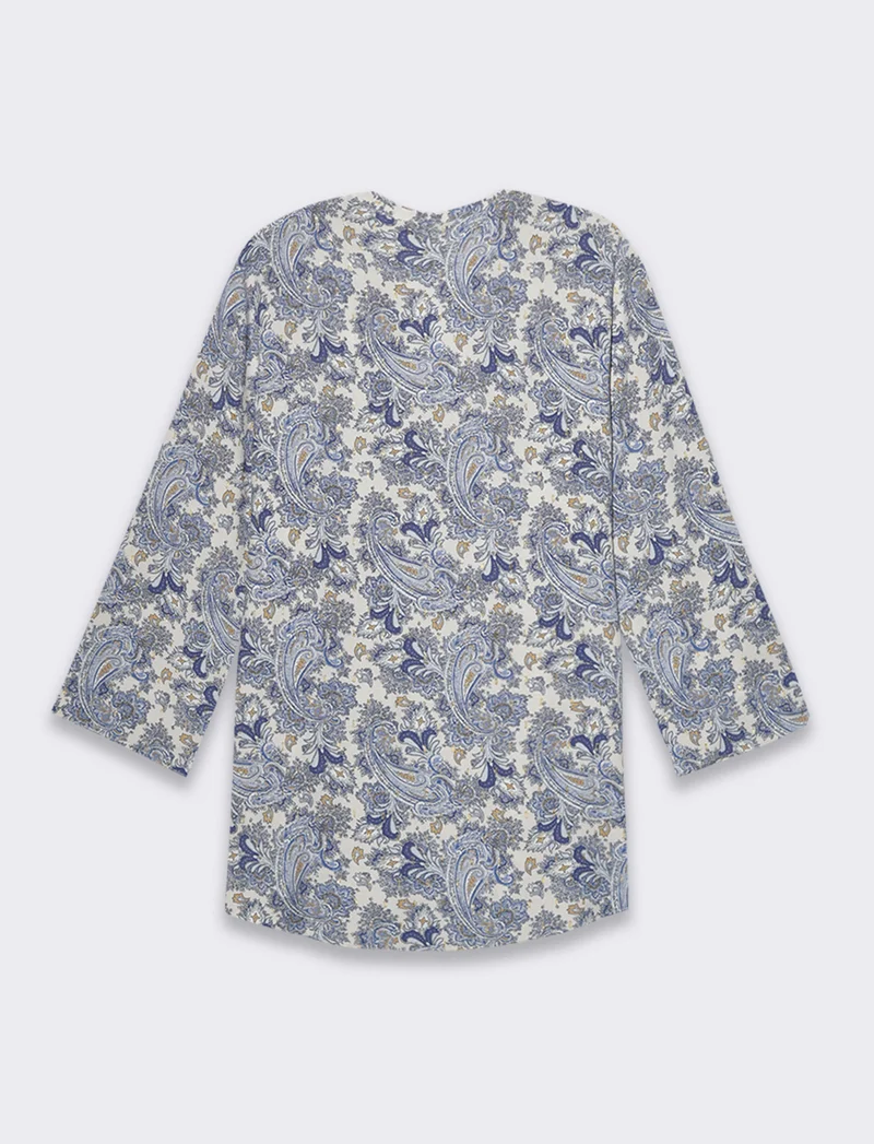 Casacca manica lunga stampata da donna - var 1