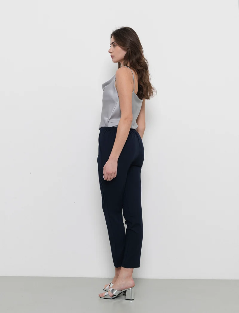 Pantalone regular fit da donna - Blu