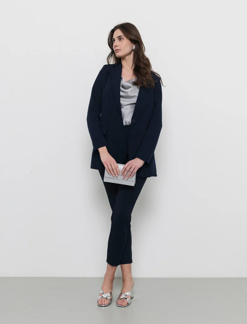 Pantalone regular fit da donna - Blu