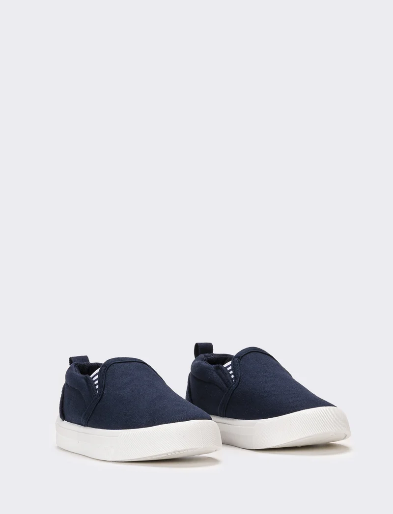 Slip-on da bambino in denim - Blu