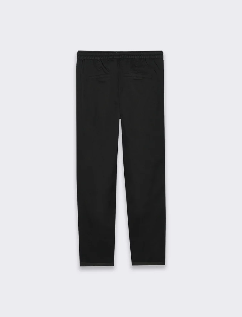 Pantalone con coullisse da donna - Nero