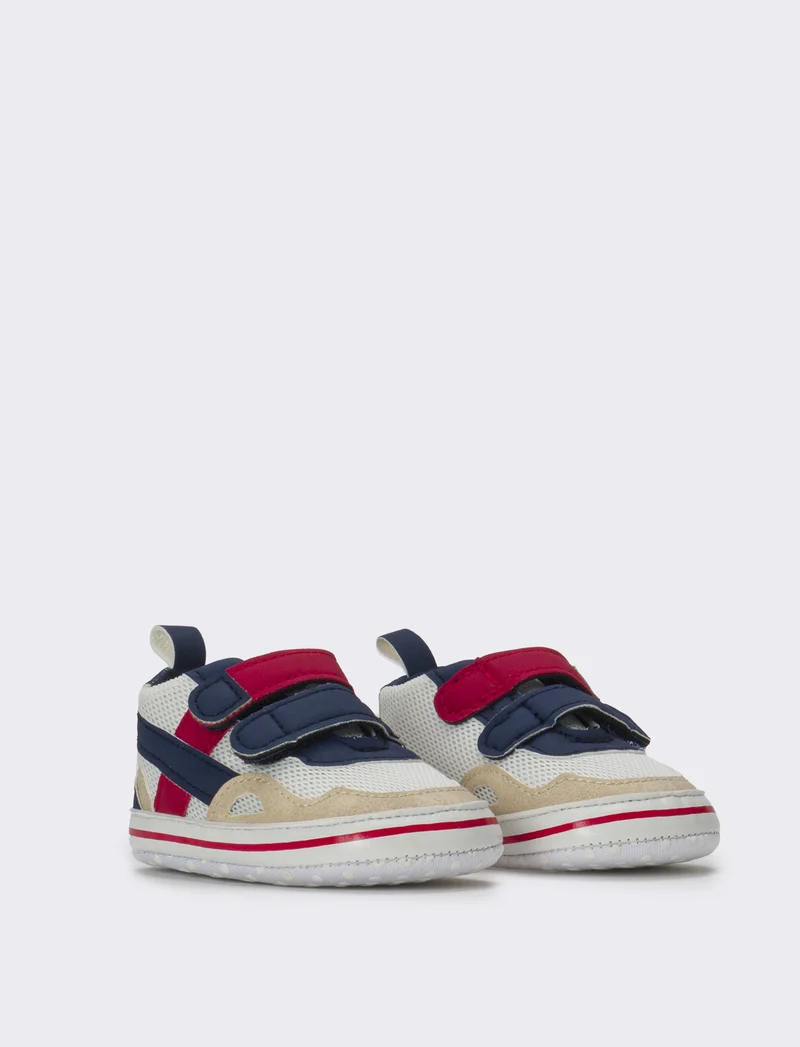 Scarpa da bambino con riporti da neonato - Blu