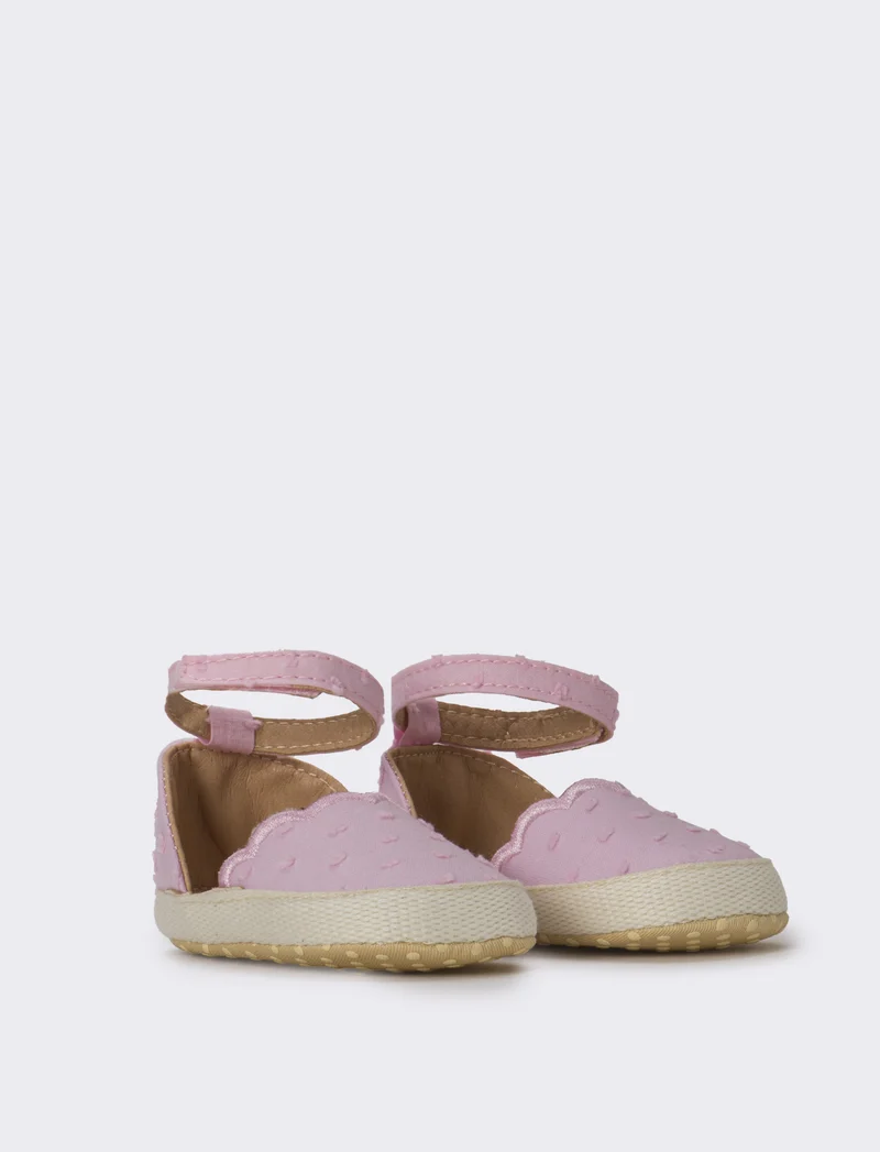 Scarpa Espadrilla da neonata - Rosa