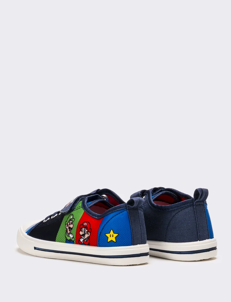 Sneakers Mario Bros © da bambino - Blu