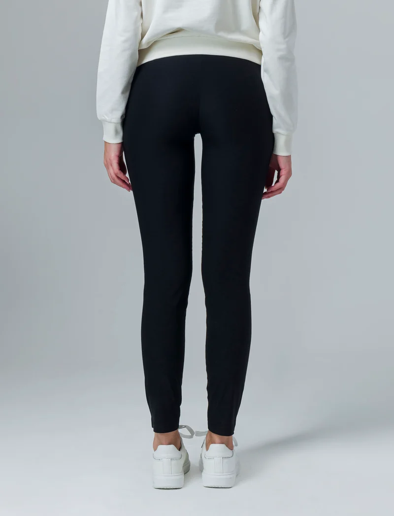 Legging in bengalina da donna - Nero
