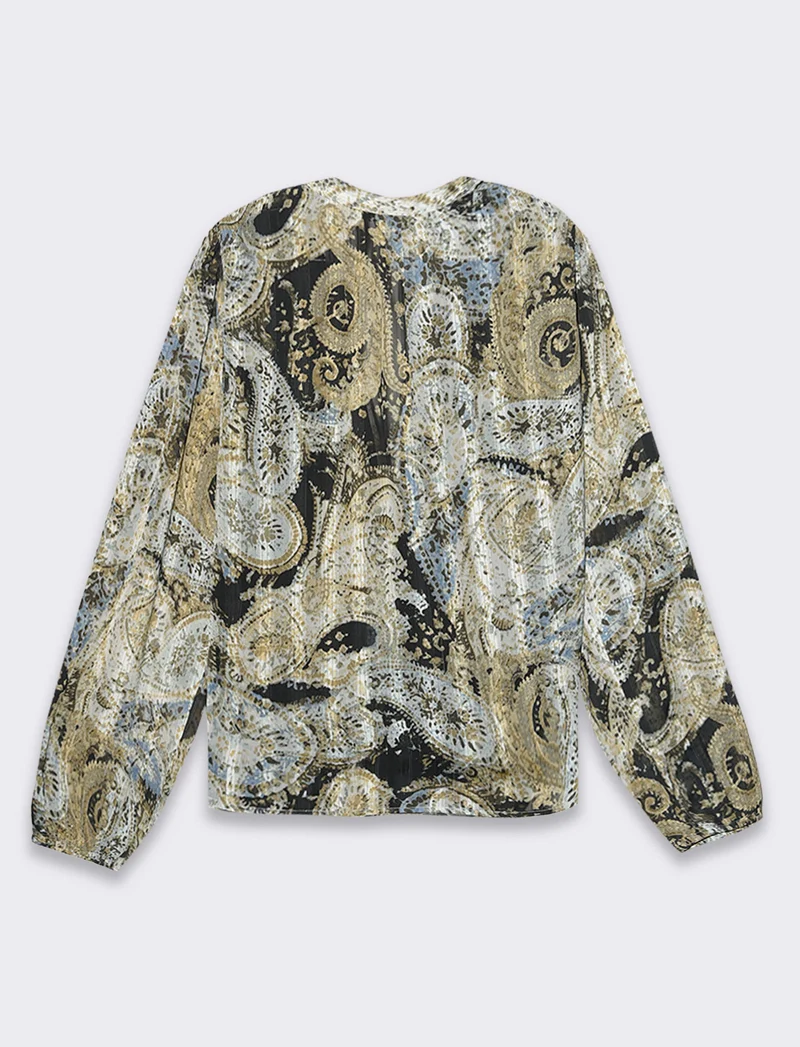 Camicia stampata da donna - var 1