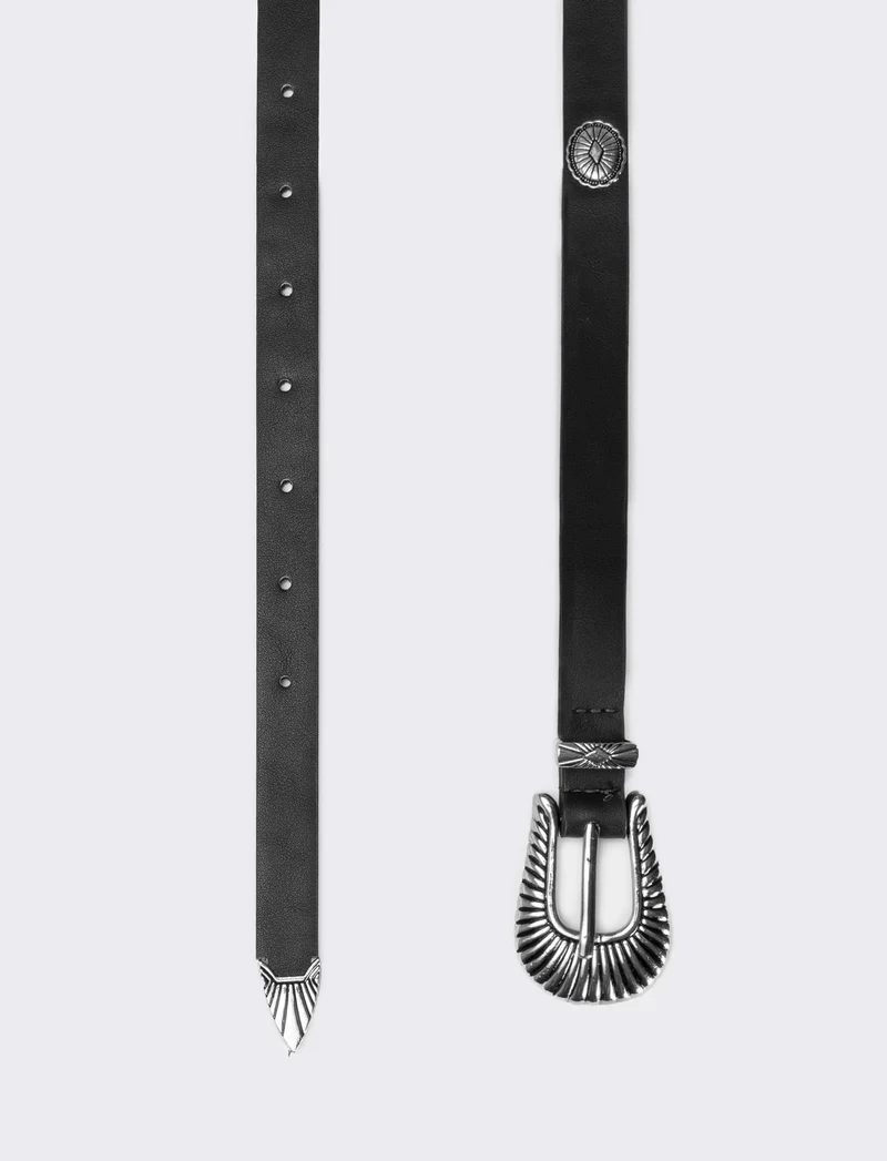 Cintura donna country - Nero