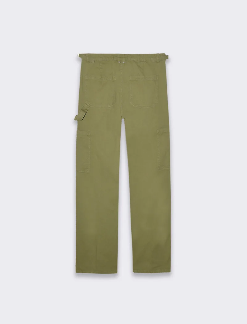 Pantalone cargo con vita regolabile da donna - Kaky 1