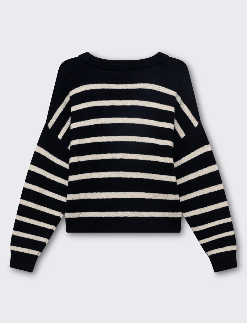 Cardigan con scollo a v da donna - var 2