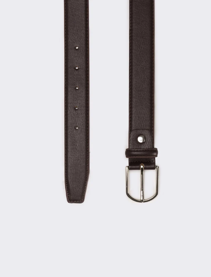 Cintura uomo saldata - Marrone