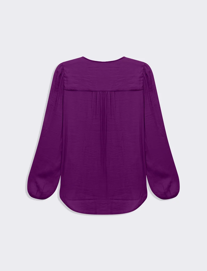 Casacca manica lunga da donna - Viola