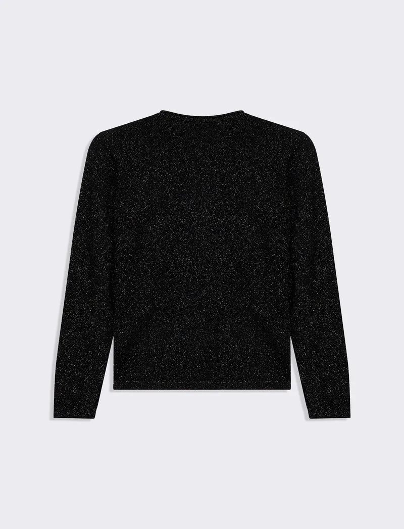 Maglia manica lunga da donna - Nero