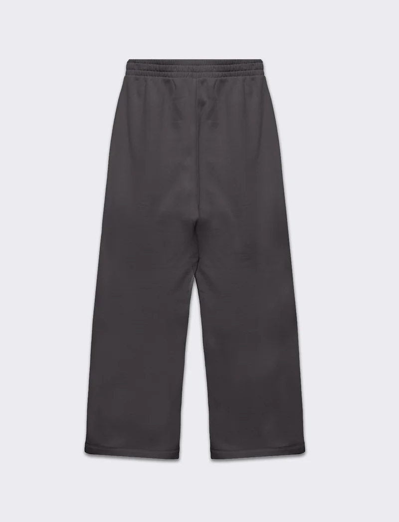 Jogger basico flare da donna - Grigio piombo