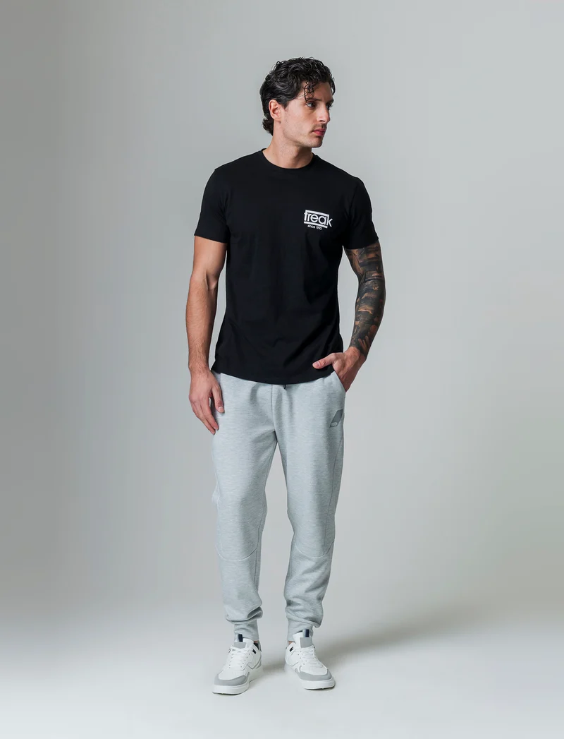 Pantaloni sportivi in interlock: da uomo - Grigio mel.