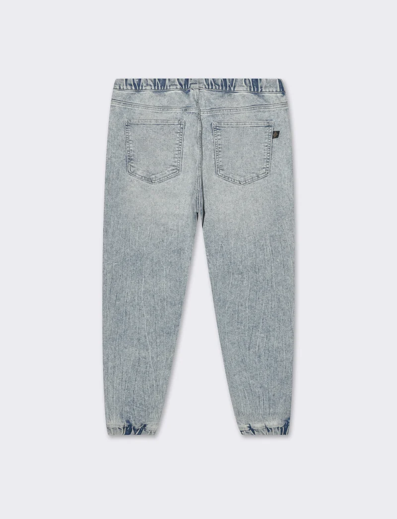 Jeans modello jogger da uomo - Denim chiaro
