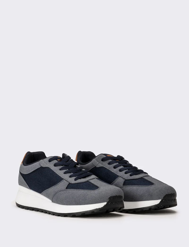 Sneakers casual da uomo - Blu