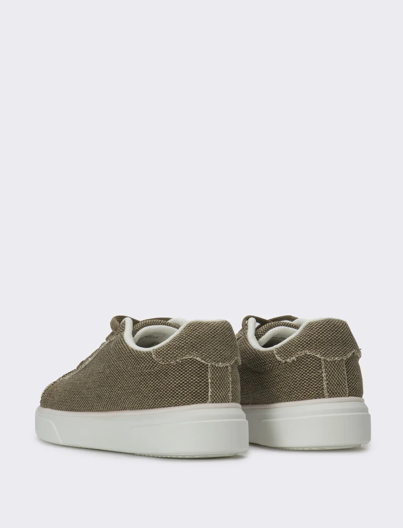 Sneakers in canvas da uomo - Sabbia