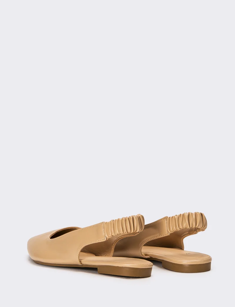 Slingback da donna - Beige