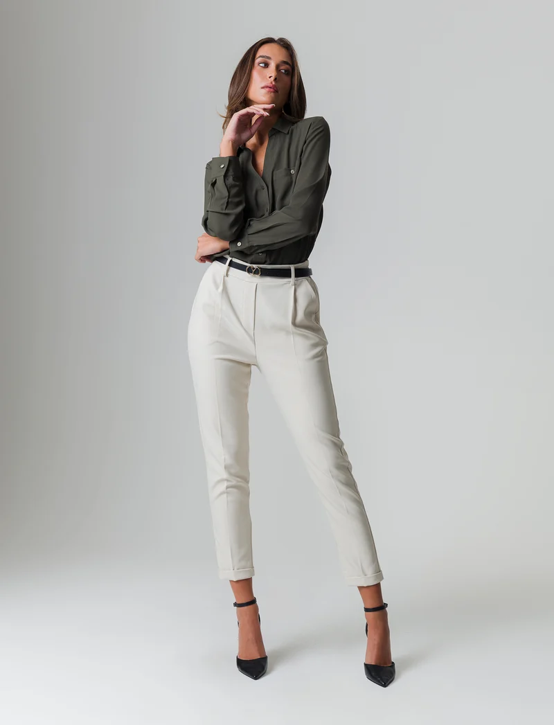 Camicia con tasche sul petto da donna - Ve.milit.