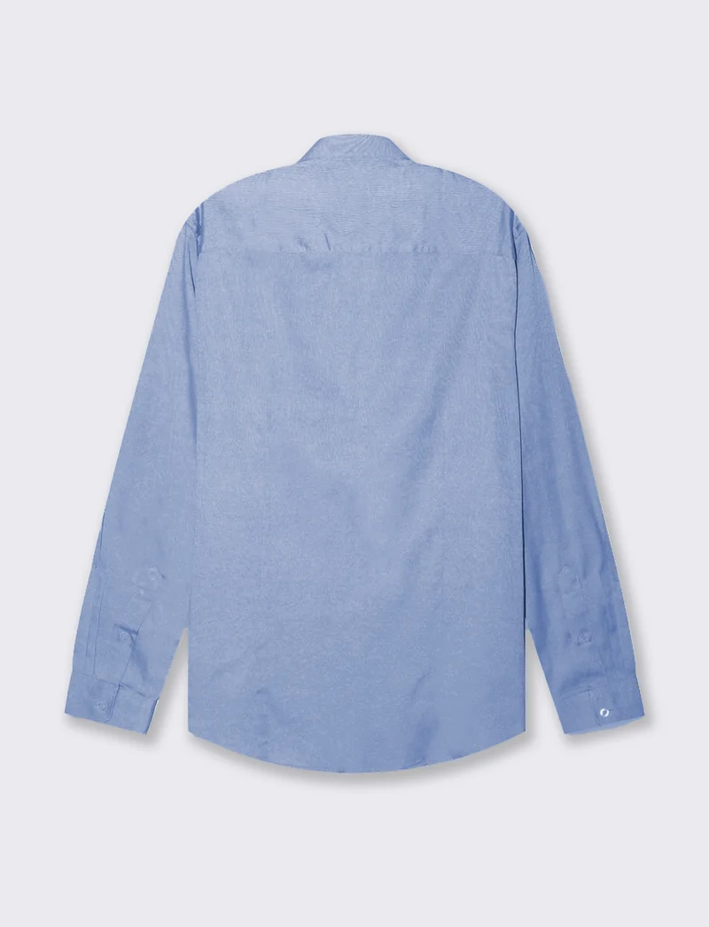 Camicia oxford regular fit da uomo - Blu