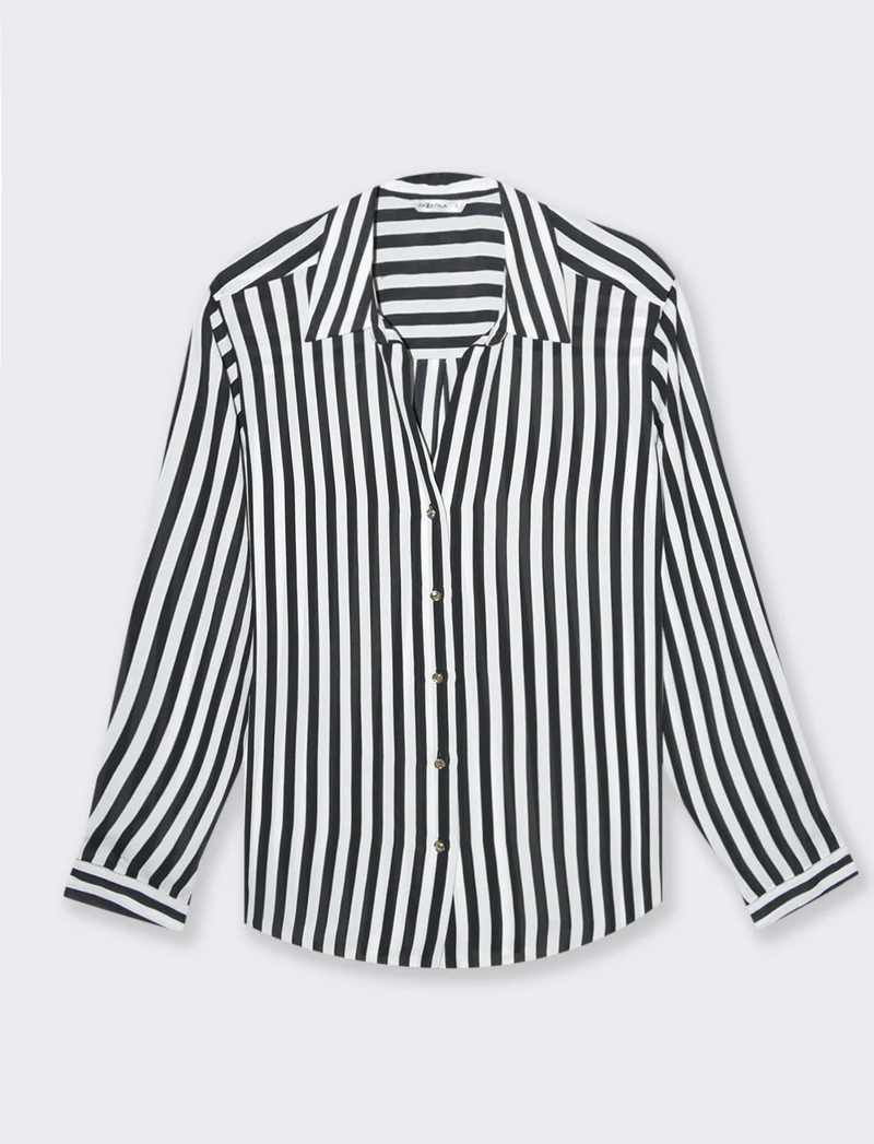 Camicia stampata da donna - var 2
