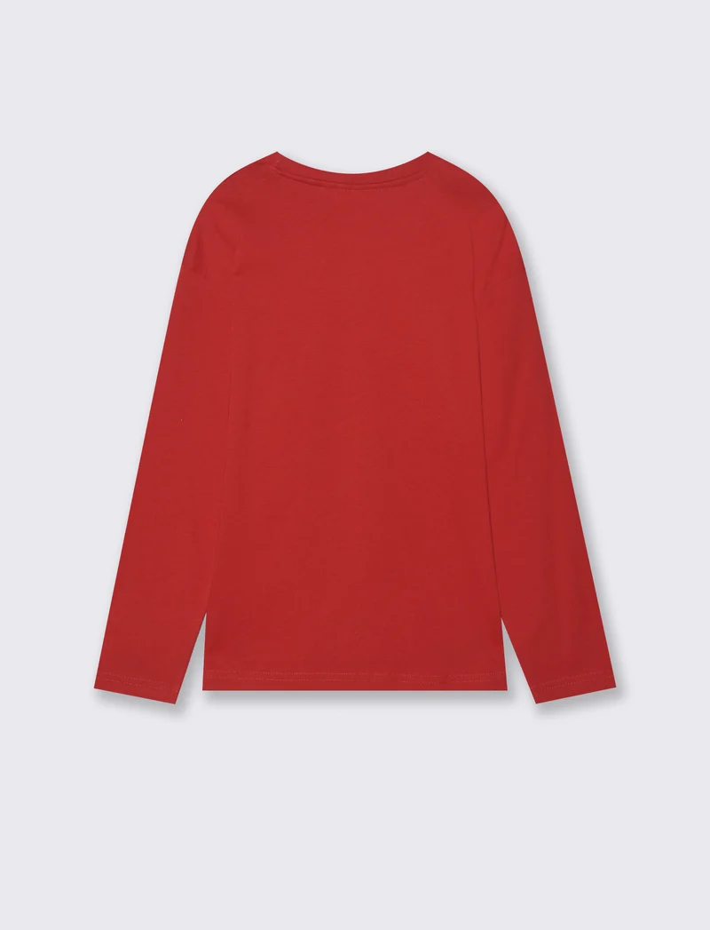 T-SHIRT MANICA LUNGA SPIDER MAN - Rosso