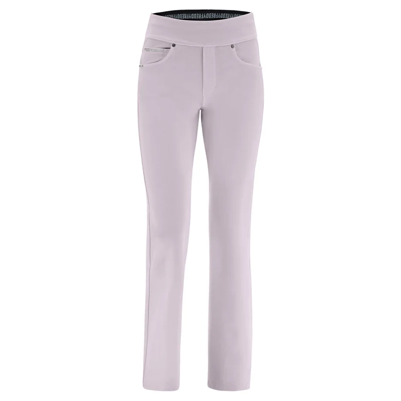 N.O.W. Yoga Mid Waist Wide Leg Pant - Orchid Ice Pink