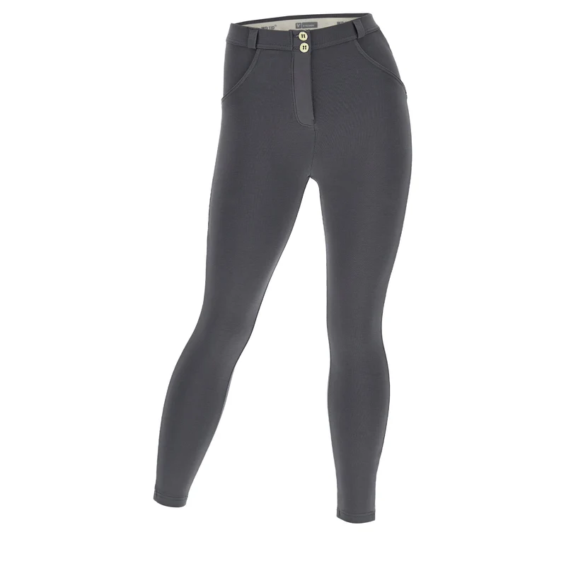 WR.UP Curvy Push-Up Regular Waist Skinny 7/8 Pants - Pewter Gray