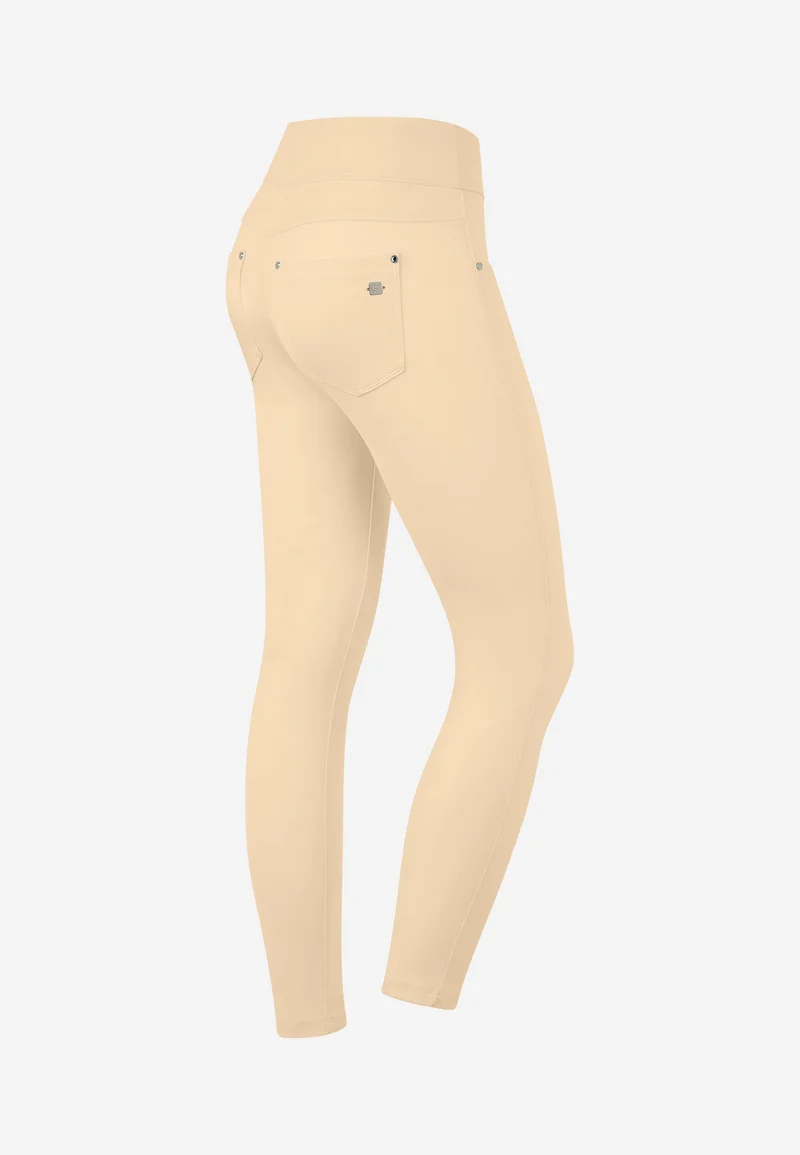N.O.W. Yoga Mid Waist Skinny 7/8 Pants - Irish Cream