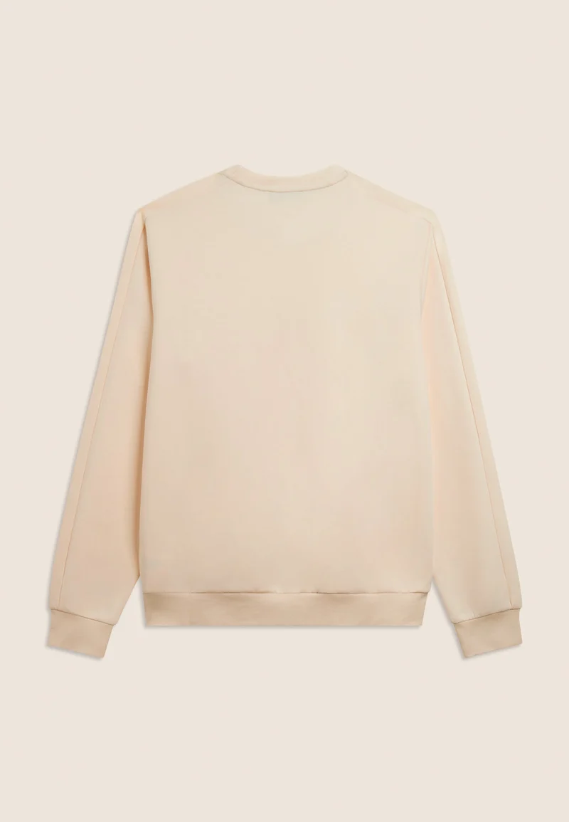 Regular fit urban tech crew neck sweatshirt - White Swan