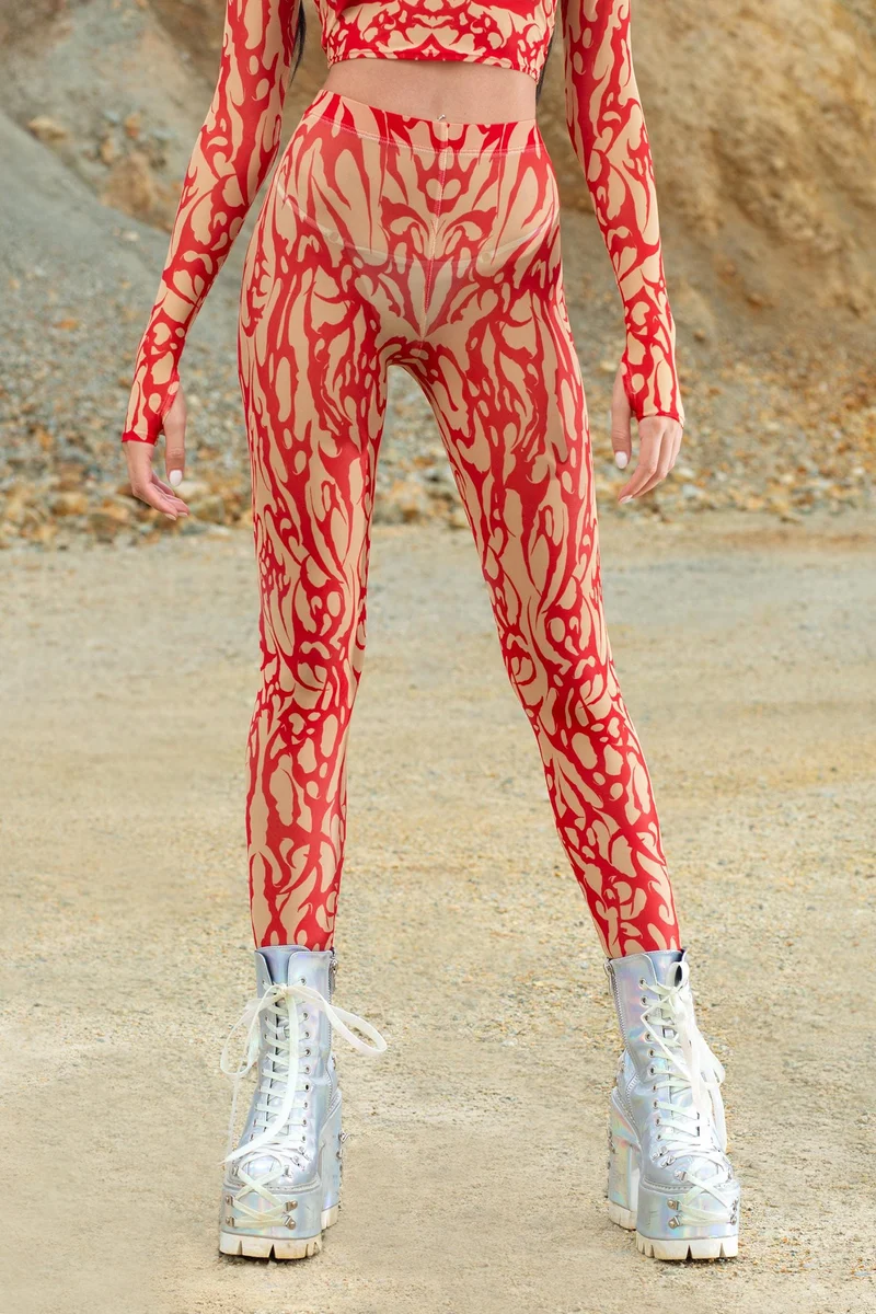 Wildskin Inferno Mesh Leggings