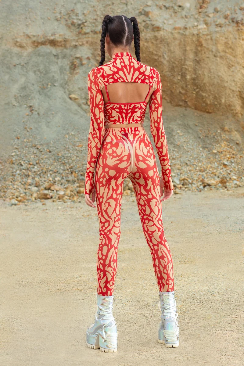 Wildskin Inferno Mesh Leggings