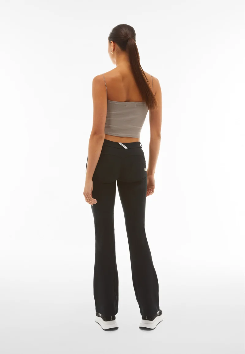 WR.UP Push-Up Regular Waist Flare Pants - Black