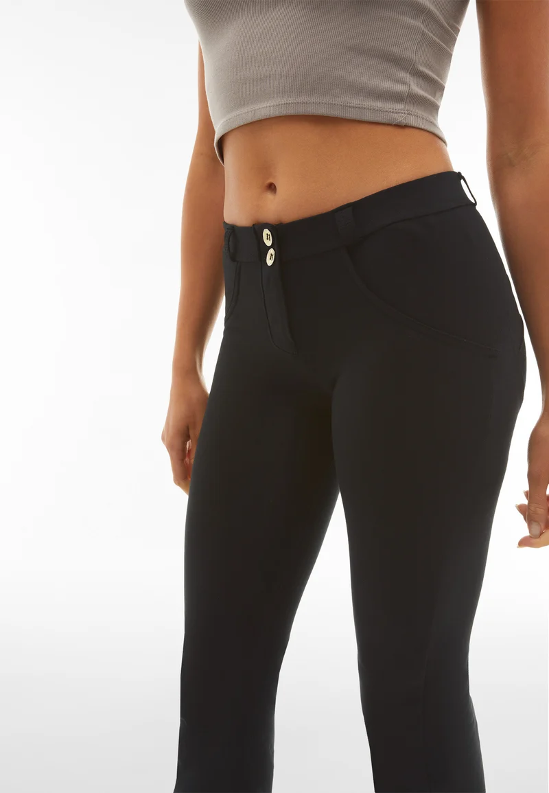 WR.UP Push-Up Regular Waist Flare Pants - Black