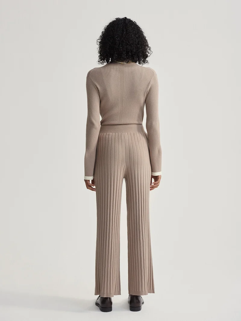 Stretch Lightweave Wide Leg Travel Pant