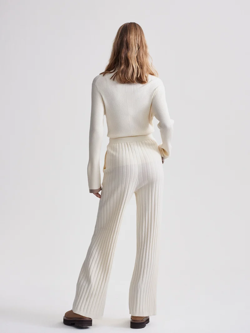 Stretch Lightweave Wide Leg Travel Pant