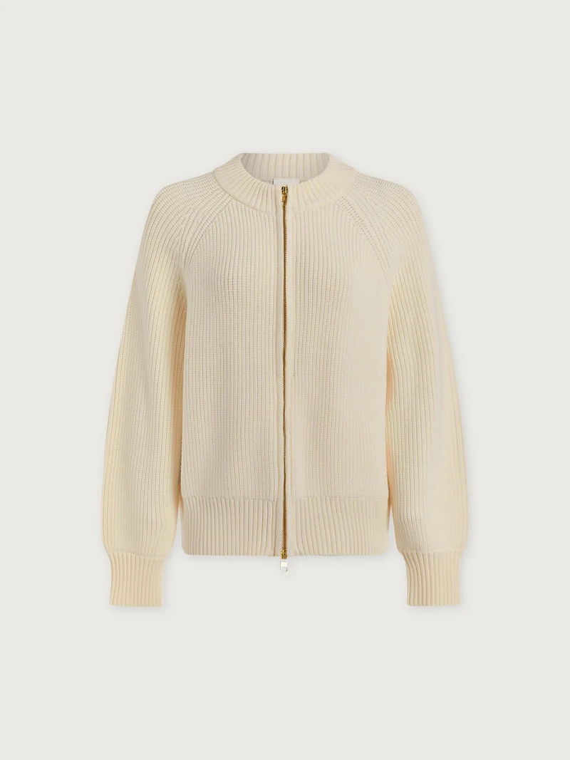 Milo Zip Through Knit Jacket