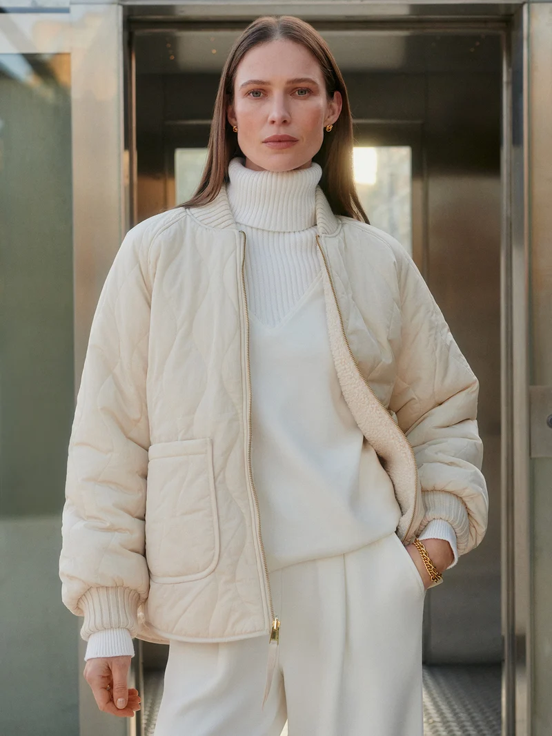 Serina Reversible Quilt Jacket