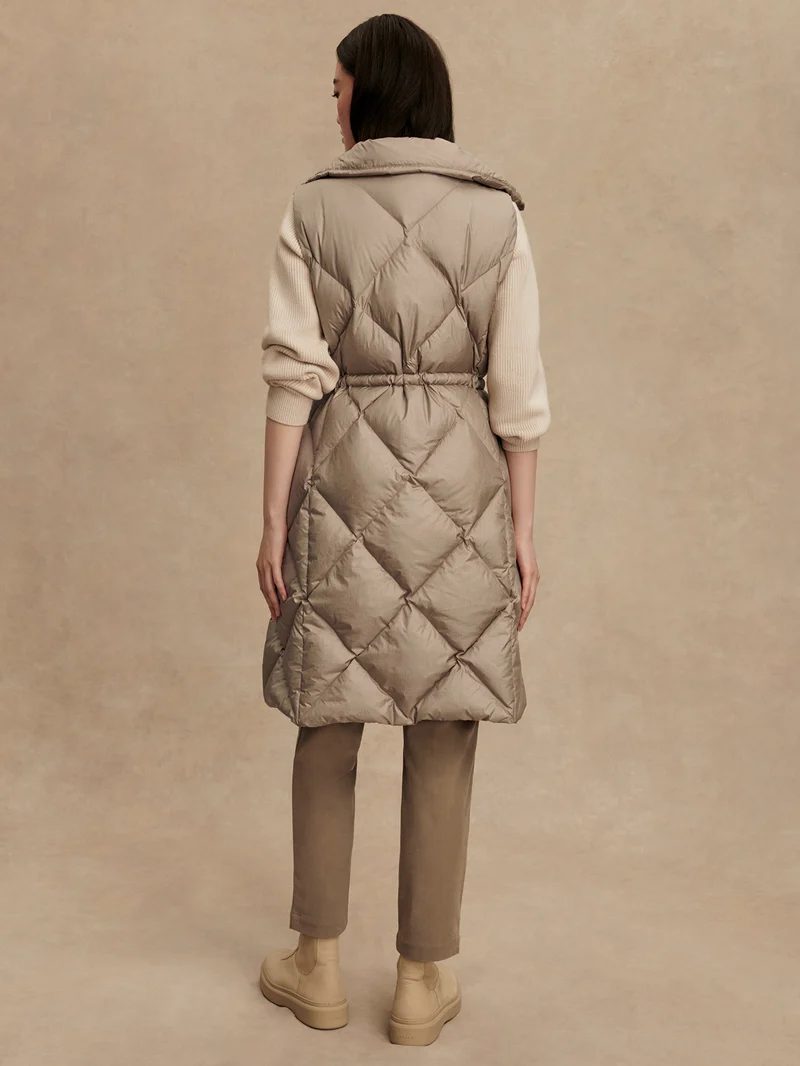 Navine Long Down Gilet